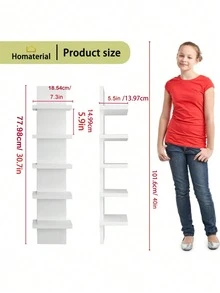 رف زاوية متعدد الطبقات، رف زاوية عائم، رف تخزين مثبت على الحائط، مصنوع من مادة PVC، سهل التركيب، رف حائطي متعدد الطبقات، مناسب للغرفة، الحمام، المطبخ، المكتب، غرفة المعيشة، الرف الكتب، إلخ. إنه خيار مثالي لديكور الخريف، لوحات الحائط القماشية - متعدد الألوان - مشاهدة 13