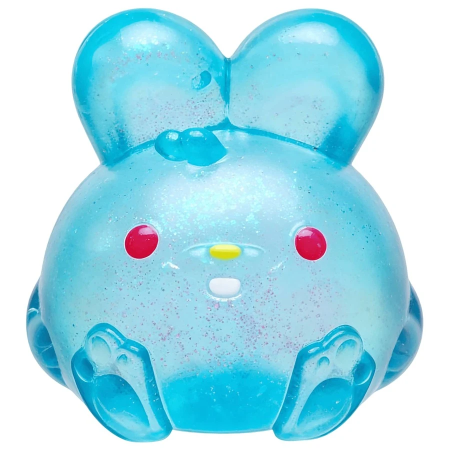 NEE DOH Jelly Hops Scented Glitter Bunny Squishy Toy –  Squishy Soft Squeeze Stress Relief Fidget Toy, Adorable Sensory Squishies For Kids & Adults, Perfect Easter & Birthday Gift - 藍兔 - 查看 1
