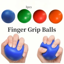 6pcs Hand Grip Strengthener Balls, Rehabilitation Training For Stroke Patients, Elderly Finger Strength Exercise Equipment - Multicolor - View 7