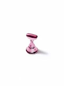Plain Color Simple Nail Art Practice Finger Nail Holder, Casual Daily Tool - Pink - View 8