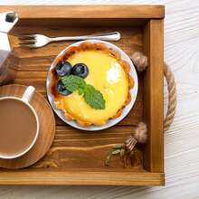 不粘碳钢蛋挞模具，迷你派模具，适用于制作蛋挞、小蛋糕、松饼、纸杯蛋糕和布丁 - 彩色 - 查看 11