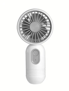 Mini Portable Fan, Cute Handheld Fan Battery Operated Lightweight Small Personal Fan With 3 Speeds And USB Rechargeable Eyelash Fan For Stylish Girl Kids Women Men Office Outdoor Travel Camping - 均碼 - 查看 8