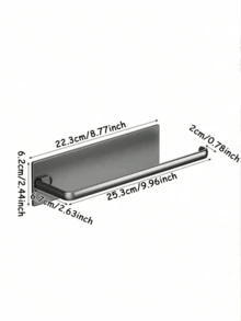 1 Giá đựng khăn giấy nhà bếp hiện đại - Giá treo khăn giấy dưới tủ bếp, giá đựng khăn giấy nhà bếp, giá đựng giấy vệ sinh, đồ trang trí nhà cửa, phụ kiện phòng tắm, giá đựng đồ dọc tiết kiệm không gian, thiết kế gắn tường tự dính, chất liệu nhựa bền chắc, phù hợp cho cả sử dụng thương mại và dân dụng, cần thiết cho căn hộ nhỏ, lưu trữ đồ dùng phòng tắm, phụ kiện phòng ngủ. - Nhiều màu - Xem 5