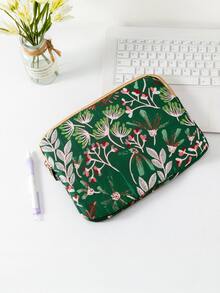 A New Korean-Style Inner Pocket Bag, Fashionable Tablet Bag With Fresh Floral Quilting, Notebook Storage Bag, Suitable For Home, Travel, Vacation, And School Use. It Is Also A Great Birthday Gift For Friends And Teachers. - Multicolor - View 5