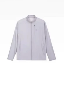 Chaqueta protectora solar para hombres, ligera y transpirable de cuero con protección UV para el verano - Gris espacial - Ver 5