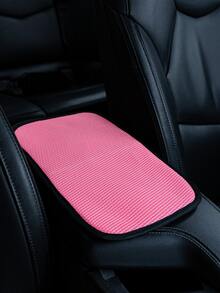 Car Interior Decor Set, Sandwich Ice Silk Breathable Steering Wheel Cover, Seat Belt Shoulder Pad, And Armrest Box Mat, Suitable For Spring, Summer And Autumn, Anti-Slip And Wear-Resistant - Ice Silk - View 6