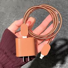 New 20W Apple Charger Protective Case, Data Cable Protector Sleeve, Suitable For IPhone 17 Pro, Anti-Winding, Anti-Dust - Multicolor - View 15