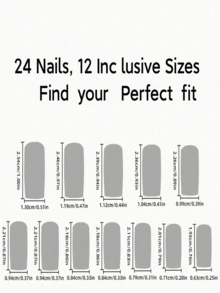 Nail Stickers, Nail Art Supplies, Renew Your Look And Showcase Fingertip Charm. Medium-Long Removable False Nails, Minimalist & Fashionable, Sparkling & Alluring, Suitable For Various Occasions Like Festivals, Parties, Gatherings, Dates, Daily Wear, A Perfect Nail Art Gift For Women And Girls. - Watermelon Pink - View 5