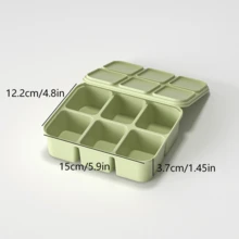 Multi-Color Ice Cube Tray With Lid, 6 Cavity Silicone Ice Mold, Easy Release Ice Cube Maker, Stackable Ice Tray For Freezer, Drinks & Ice Cream - Multicolor - View 14