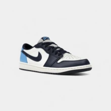 Jordan 1 Low OG Obsidian UNC - White - View 3