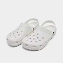 Unisex Crocs Classic Clog Shoes Men's White 10001C-100 - White - View 2