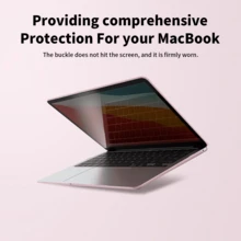 Ốp bảo vệ MacBook họa tiết chấm bi hồng, vỏ cứng bằng nhựa bền chắc. - Hồng - Xem 5
