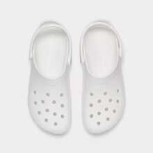 Unisex Crocs Classic Clog Shoes Men's White 10001C-100 - White - View 4