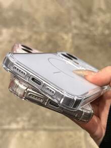 Bộ dán trang trí điện thoại DIY hình gấu, người tuyết, cây cối dễ thương, ngộ nghĩnh, tương thích với iPhone 17 Pro Max 17 Pro 17 16 Pro Max 16 Pro 16 15 Pro Max 15 Pro 15 14 Pro Max 14 Pro 13 Pro Max 12 Pro 12 11. Ốp lưng chống sốc trong suốt hình tai mèo sáng tạo dành cho bé gái. - màu trắng mờ - Xem 6