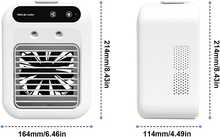 Kynley Mini Portable Air Fan, Mini Portable Air Conditioner, USB Rechargeable Indoor Portable Humidifier | Quiet With 2 Speeds For Bedroom, Office, Travel, Camping, Garage. ✅ Fast Delivery In 48/72 Hours In Spain - Blanco - View 4
