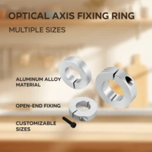 Vòng cố định trục đèn kiểu hở, vòng giới hạn ống bọc trục SCSAW, vòng giữ vị trí khóa bằng hợp kim nhôm, bộ chặn trục. - SCSAW - Xem 1