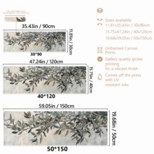 1 Pieza Cuadro de Lienzo de Árbol de Olivo, Estilo de Arte Decorativo Clásico Moderno, Póster de Pintura al Óleo Enmarcada, Tema de Paisaje, Patrón de unicolor, Adecuado para Interior/Exterior, Sala de Estar, Dormitorio, Cocina, Comedor, Decoración de Aula, Tema de Paisaje, Estilo de Decoración de Arte, Estilo Clásico, Estilo Moderno, Otoño, Primavera - Multicolor - Ver 8