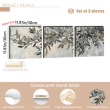 1 Pieza Cuadro de Lienzo de Árbol de Olivo, Estilo de Arte Decorativo Clásico Moderno, Póster de Pintura al Óleo Enmarcada, Tema de Paisaje, Patrón de unicolor, Adecuado para Interior/Exterior, Sala de Estar, Dormitorio, Cocina, Comedor, Decoración de Aula, Tema de Paisaje, Estilo de Decoración de Arte, Estilo Clásico, Estilo Moderno, Otoño, Primavera - Multicolor - Ver 10