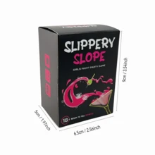Trò chơi bài Slippery Slope dành cho phụ nữ - Những câu chuyện hài hước, thử thách sáng tạo và lời thú nhận cho đêm hội con gái, tiệc độc thân, sinh nhật hoặc những buổi tụ tập trước khi đi chơi - Được thiết kế bởi phụ nữ dành cho phụ nữ - Nhiều màu - Xem 4
