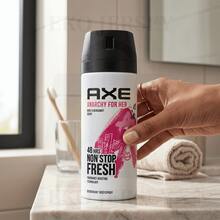 AXE Anarchy For Her Deodorant Body Spray Rose & Bergamot  150 Ml/5.0 Oz Pack Of  10 - Multi Scents - View 5