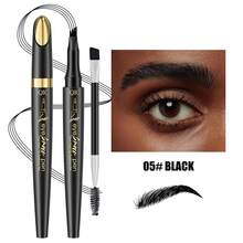 QIC 4D Waterproof Long-Lasting Eyebrow Pencil, Fine Texture Easy To Apply, Creates Natural Eyebrow Shape And Faux Freckles, Suitable For Beginners, Daily Commute, Dates, Parties, Holidays, Gifts, Realistic Hair-Like Eyebrow Effect, Smudge-Proof, Sweat-Proof, Long-Lasting, Perfect Smooth Eyebrow For Women And Girls - Nhiều màu-đơn - Xem 9
