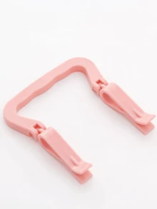 1 Pair Multi-Functional Garbage Bag Clips, Trash Can Edge Clips, Anti-Drop Bag Clips, Bag Holder, Garbage Bag Non-Slip Clips, Household Cleaning Tools, Kitchen Storage Organizer - Multicolor - View 7