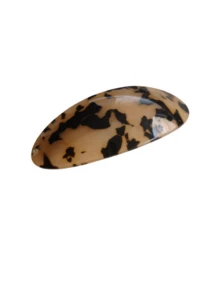 1/2/3/5pcs French Elegant Hair Clips, Oval Spring Clamps For Bun, Ponytail, Top Knot - Multicolor - View 7