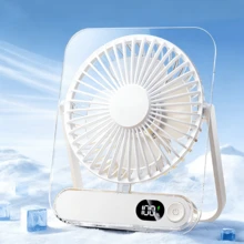 DREO Fan For Bedroom, 12 Inches, 70ft Powerful Airflow, 25db Quiet Table Air Circulator Fans For Whole Room, 120° Adjustable Tilt, 3 Speeds, Desktop Fan For Home, Office, Kitchen - Trắng - Xem 12