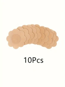 3 Pairs Summer Women Thin Seamless Breathable Invisible Bra Petals, Push-Up Bra Pads With Anti-Slip And Long-Lasting Adhesive, Honeycomb Perforated Design For Comfort And Sweat-Free Wear, Specially Designed For Backless And Spaghetti Strap Outfits - Multicolor - View 12