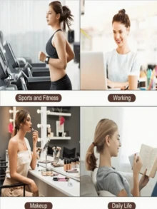 50pcs/Set Women's High Elasticity Rubber Hair Ties - Multicolor - View 9