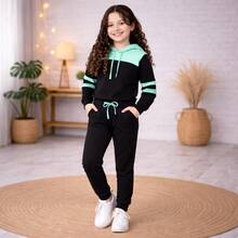 "Fun And Comfortable Girls' Sweatshirt" (4 To 14 Years Old) - Mint Green - View 7