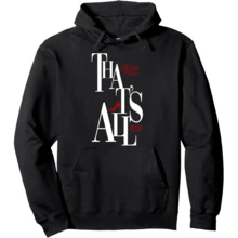 The Devil Wears P-Rada That's All Miranda Priestly Bold Text Pullover Hoodie - 黑色 - 查看 1