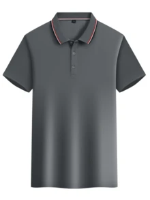 3件組時尚百搭男士夏季 Polo 衫，透氣休閒商務 Polo 衫，戶外運動吸汗 T 恤 - 彩色 - 查看 4