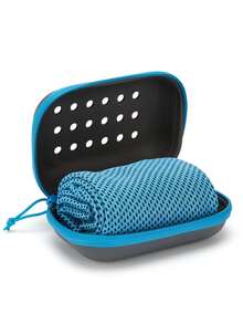 Box Packed Quick Drying Sports Towel, Unisex, Portable Outdoor Cooling Towel, Machine Washable, Suitable For Camping, Yoga, Running, Hiking, Gym And Travel. Camping Essential, Provides Instant Cooling, Travel Cooling Towel, Cooling Gym Towel, Absorbent Towel, Fast Cooling Ice Silk Towel, Cooling Running Towel, Packaged In A Box. - Multicolor - View 18
