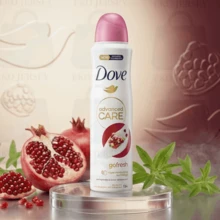 Paquete de 10 desodorantes en spray Dove Advanced Care Go Fresh con aroma a granada y verbena de limón, 150ml - Múltiples aromas - Ver 5