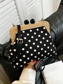 New Fashion Women's Striped Canvas Crossbody Bag, Contrast Color Design, Adjustable Strap, Minimalist Versatile, Elegant Stylish, Suitable For Dates, Shopping, Work Commute And More Occasions - Multicolor - View 10