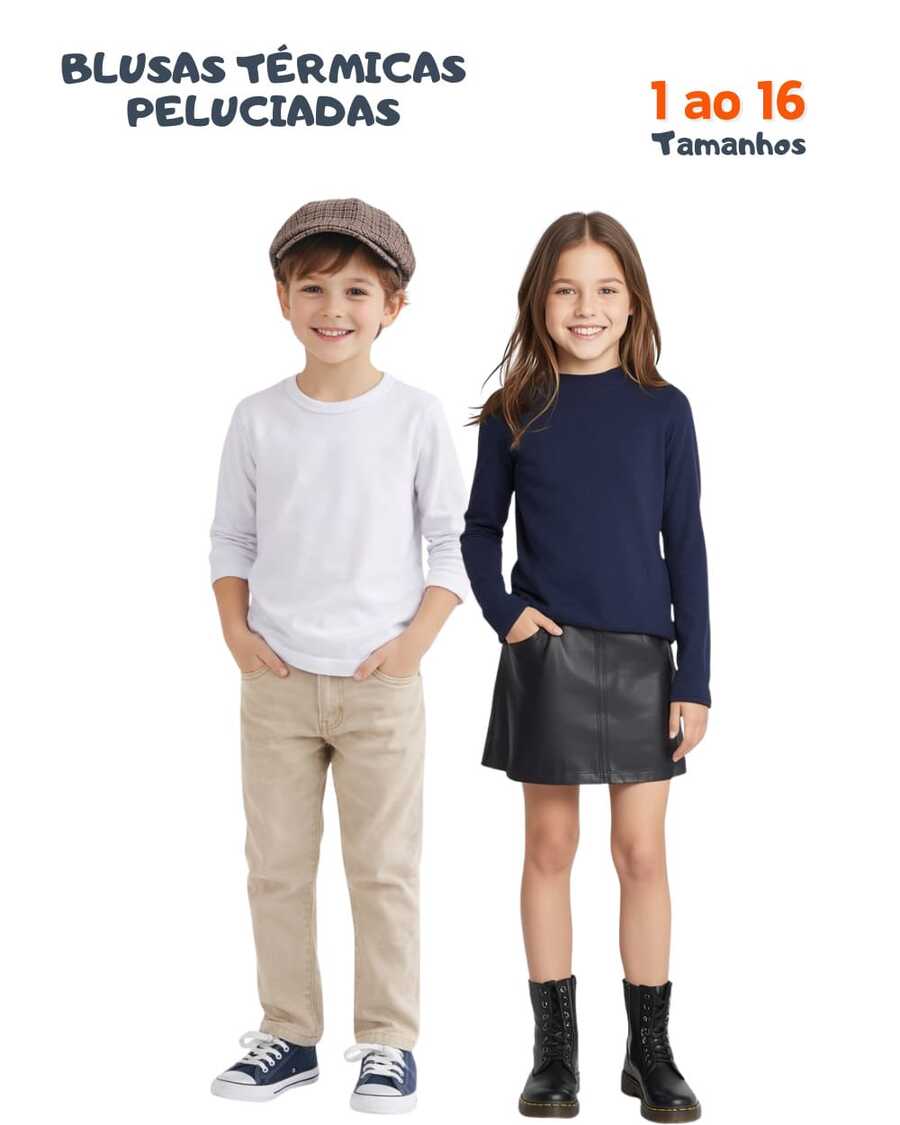 1 Thermal Fleece Shirt, Winter Protection Shirt For Children And Youth, Warm Base Layer - Assorted Unisex - UNISEX - Xem 1