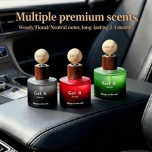 Neues Luxus-Hotel-Duft-Auto-Diffuser-Geschenkset | Langanhaltender Auto-Lufterfrischer-Duft-Ornament für Innenraumdekoration, Luxus-Hotel-duftende Damen & Herren Reed-Diffuser-Öl mit Stäbchen, langanhaltender Duft - geeignet für Zuhause, Schlafzimmer, Wohnzimmer, Badezimmer und verschiedene Räume. - Auto-Lufterfrischer-Geschenkset - Übersicht 4