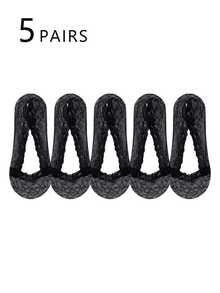 5 đôi tất nữ dáng nông, chất liệu cotton pha, viền ren, chống trượt bằng silicon, mỏng nhẹ, thoáng khí, thích hợp mặc hàng ngày vào mùa hè. - Nhiều màu - Xem 10