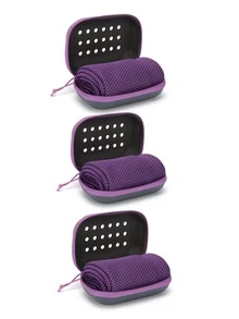 Box Packed Quick Drying Sports Towel, Unisex, Portable Outdoor Cooling Towel, Machine Washable, Suitable For Camping, Yoga, Running, Hiking, Gym And Travel. Camping Essential, Provides Instant Cooling, Travel Cooling Towel, Cooling Gym Towel, Absorbent Towel, Fast Cooling Ice Silk Towel, Cooling Running Towel, Packaged In A Box. - Multicolor - View 13
