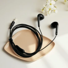1pc Color 6 Colors Can Choose From 3.5mm In-Ear, In-Ear, Semi-In-Ear Wired Headphones, Built-In Microphone, High-Definition Calls, Music Headphones, Student Headphones, Running Sports Mobile Phone Headphones Compatible Apple I P Hone, Sam S Ung, X Iaomi, Honor, Hua Wei, One Plus And Other Android Phones, PSP/MP3/MP4/IPod/Computer/Game Console And Other Type-C Interface Devices, Student Gift Headphones, Running Sports Holiday Gift Headphones - View 10