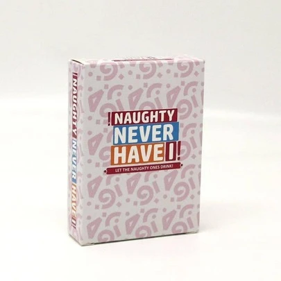Naughty Never Have I! Drinking Game Cards – 21+ Hilarious Adult Party Game | Icebreaker For Game Nights, Bachelorette Parties & Friend Hangouts