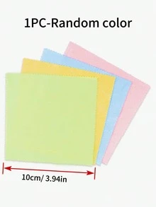 3pcs Leopard Print Bohemian Style Transparent Square Earrings, Suitable For All Seasons - Transparent - View 11