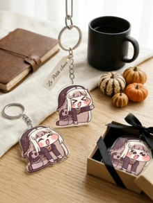 Spikip Keychain: Viral Meme Acrylic Pendant, Weird Core Accessory, Unique Creative Gift - Multicolor - View 5