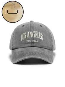 可调节洛杉矶刺绣棒球帽 - 男女通用，轻便时尚遮阳帽 - 彩色 - 查看 16