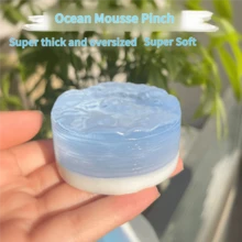 Transparent Ocean Mousse Squeeze Toy, Soft TPR Stress Relief Squishy Toy, Cute Mini Decompression Fidget Toy - Multicolor - View 5