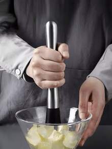 1pc/2pcs 304 Stainless Steel Cocktail Stirrer And Bartender Spoon Set, Dishwasher , For Making Delicious Mojitos And Other Fruit Drinks (8 Inch) - Multicolor - View 9