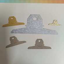 圆形夹子笔记本、卡片制作金属切割模具、压花纸、模切套装、剪贴簿、剪贴簿模板、模板、收纳袋 - mc063 - 查看 1