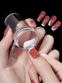 1 Bộ khuôn dập móng nghệ thuật bằng silicon trong suốt, dụng cụ dập móng kiểu Pháp, độ trong suốt và độ đàn hồi cao, decal dập móng nghệ thuật tự làm, khuôn dập móng, tem silicon, dụng cụ làm móng kiểu Pháp, dụng cụ dập móng nghệ thuật, silicon trong suốt, độ trong suốt cao, độ đàn hồi cao, dễ làm sạch, làm móng kiểu Pháp, tem dập chuyển nhiệt, tự làm móng, thân thiện với người mới bắt đầu, làm móng tại nhà, tiệm nail, sinh viên, làm móng kiểu Pháp, tự làm móng, có thể tái sử dụng, dụng cụ làm móng nghệ thuật cho người mới bắt đầu, dụng cụ làm móng nghệ thuật đang thịnh hành, đồ dùng cho tiệm nail, dụng cụ làm móng thiết yếu cho mùa tựu trường. - Trong sáng - Xem 6
