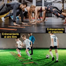50 Piezas Conos de Entrenamiento de Fútbol – 3 Colores: Azul, Naranja, Mixto - Multicolor - Ver 2